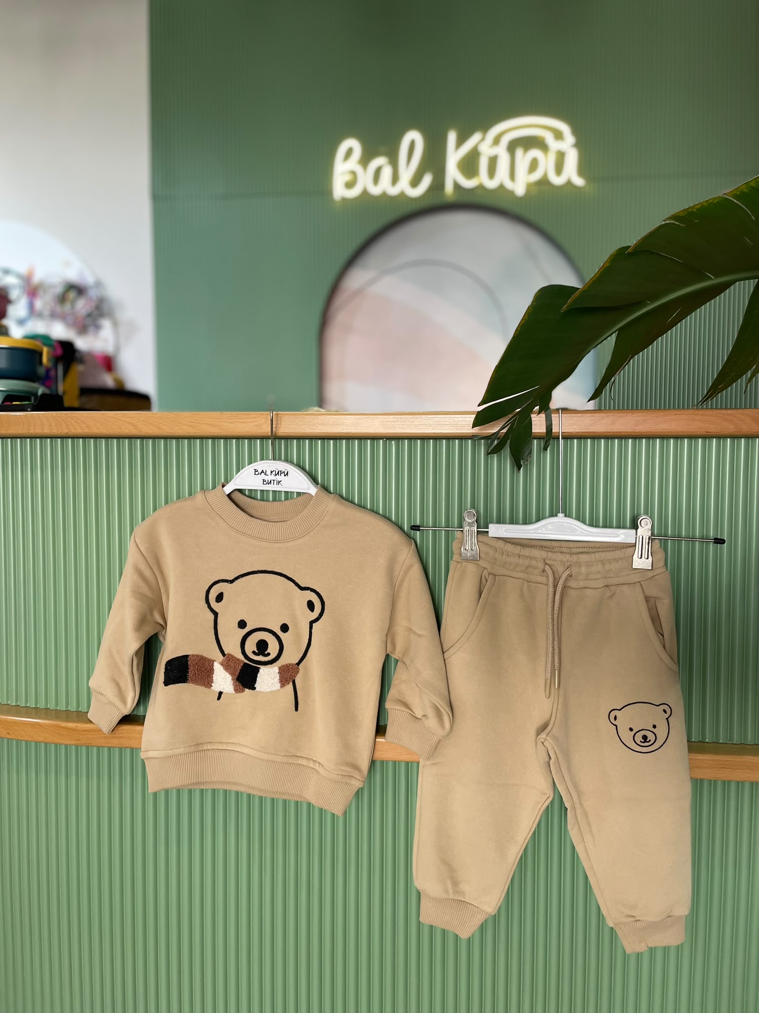 E&Z GAP AYICIKLI TAKIM - KREM — ikinci görsel