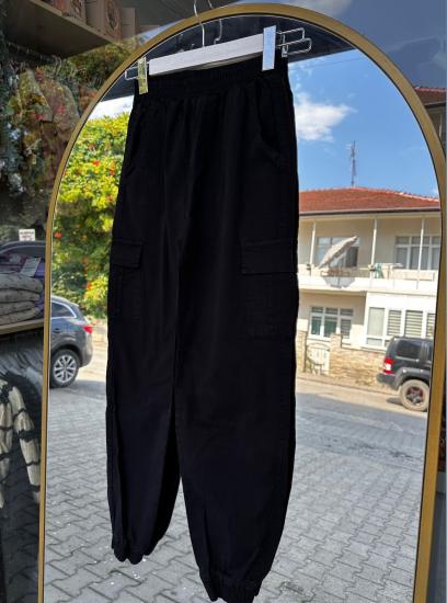 SİYAH KARGO PANTALON